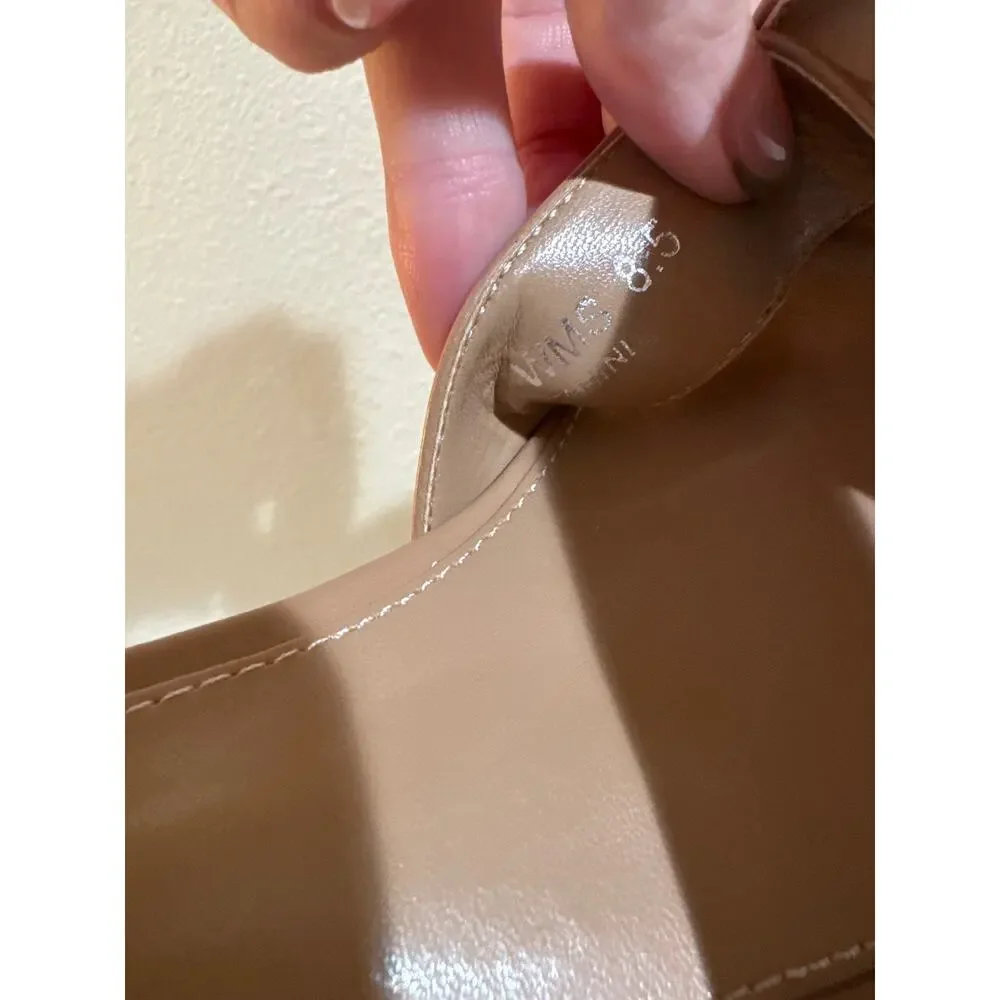 DV Dolce Vita Women's Tahini Heeled Sandals size 8.5 nude